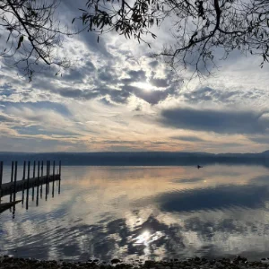 Harmonische Natur-Impression zur Untermalung der Ruhephasen im sanften Yoga-Kurs in Trossingen.